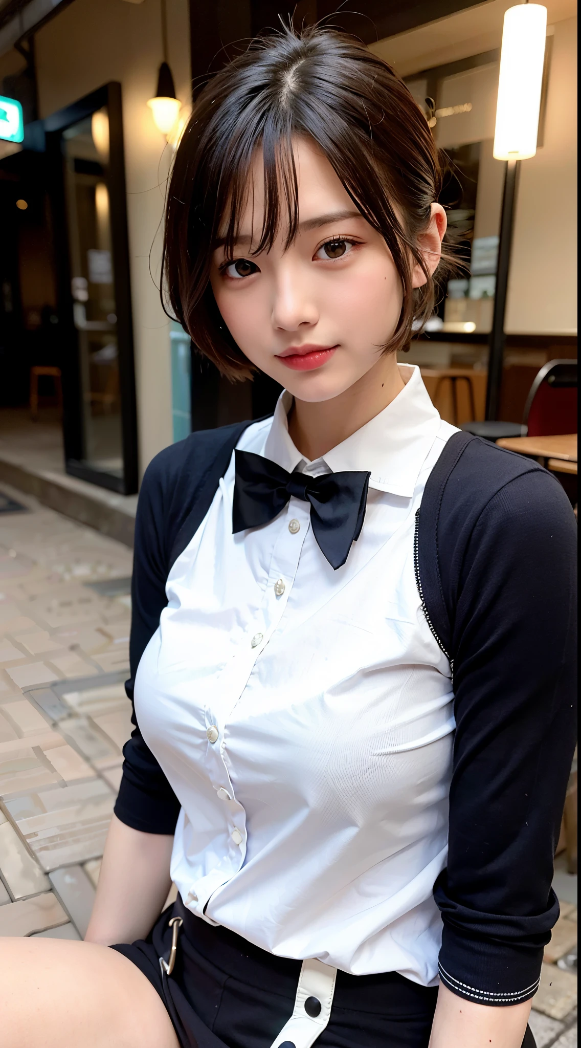 (8K、Raw photography、top-quality、masterpiece:1.2),(Spread your legs wide,Open your legs wide),(Long bob cut),watching at viewers,Looking at the front,Bullish,Erotic,Pupils,white colors、bra very,de pele branca,kne,(Black pantyhose),absurderes,a small face,Parting the bangs from the middle、Forehead visible,(be shy,Tight eyes,glares,Bullish,skinny,Rasping,irate)、masterpiece,top-quality、超A high resolution,Raw panties,ren,Beautiful fece,One Person, 独奏,fullllbody、cute little、Back to Student,JK school uniform,hi-school girl,A Japanese Lady,is standing,(((Lift the hem of the skirt, Lift the hem of the skirt with both hands, Lift the hem of the skirt yourself)))、(Photorealsitic:1.37)、Photon mapping,Realistic、Cute little face,Brown-eyed、(Red bow tie)、Radio City、Physically Based Rendering、Foreground、depth of fields、Blurry background、a picture,The girls、Body,beauty legs, Long legs, Thin leg,Tie your hair into one strand on your chest,(Bangs are visible), hair, s lips, Blue_The eye, nosesoft,(White shirt), (brown, Beige and white plaid pleated skirt), Knees are visible,Sheer clothing,, Thigh, Black cotton socks,Nogizaka Idol, 女優, Japanese ido、large full breasts、cleavage of the breast、Unbutton your shirt to reveal your chest、(Clearly visible detailed female pubic shape: 1.4), Masturbation Girl,fully body photo、skirt lift by yourself、Lifting the skirt with your own hands、super definition、lowfers、No panties、No panties、No bra、No pubic hair、The pubic area is wet、Schools、In the street、Downtown Boulevard、Crowds、Watched over by many、Black knee-high stockings、Black knee-high socks、20yr old、very large breast、A smile、Revealing clothing、Watched over by many、Roads with many people、2 girls in