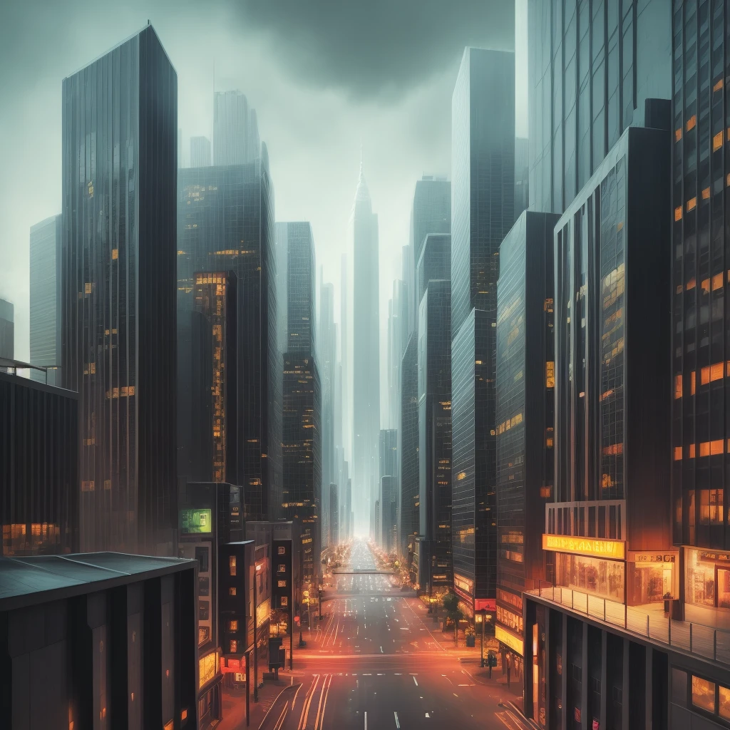 Lonely city