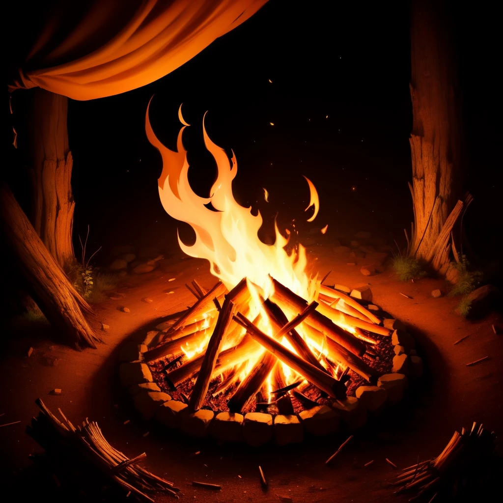bonfire soothing