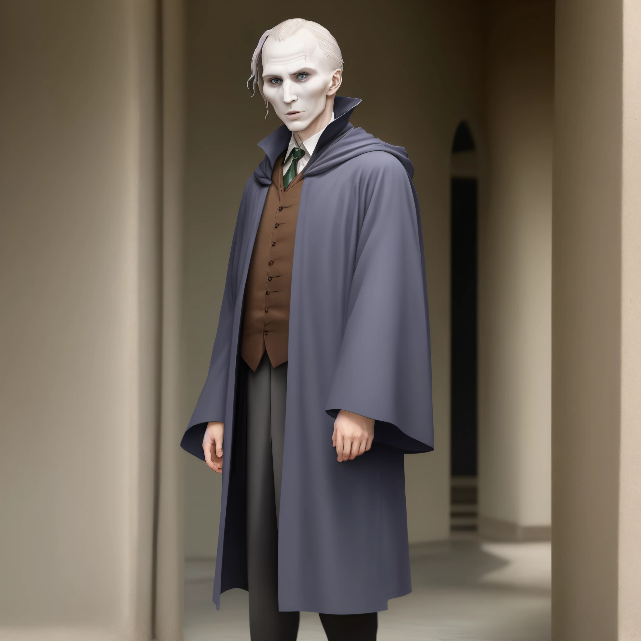 Voldemort as an anime girl