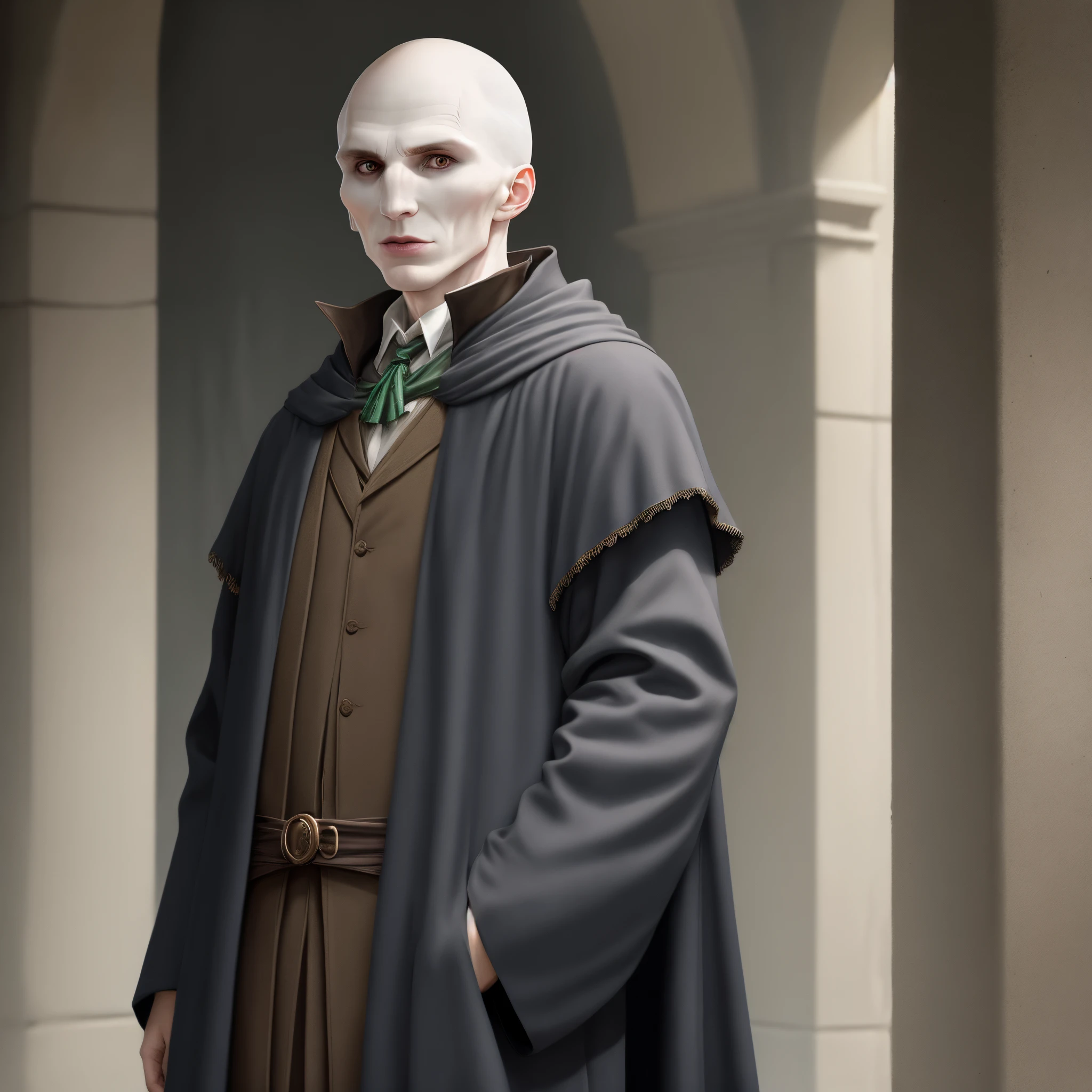 Voldemort as an anime girl