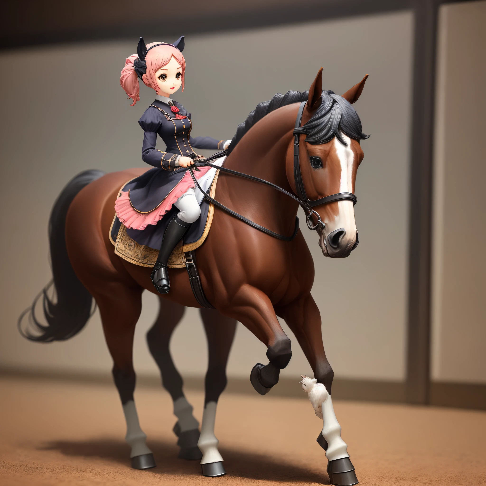 figure horse character cute