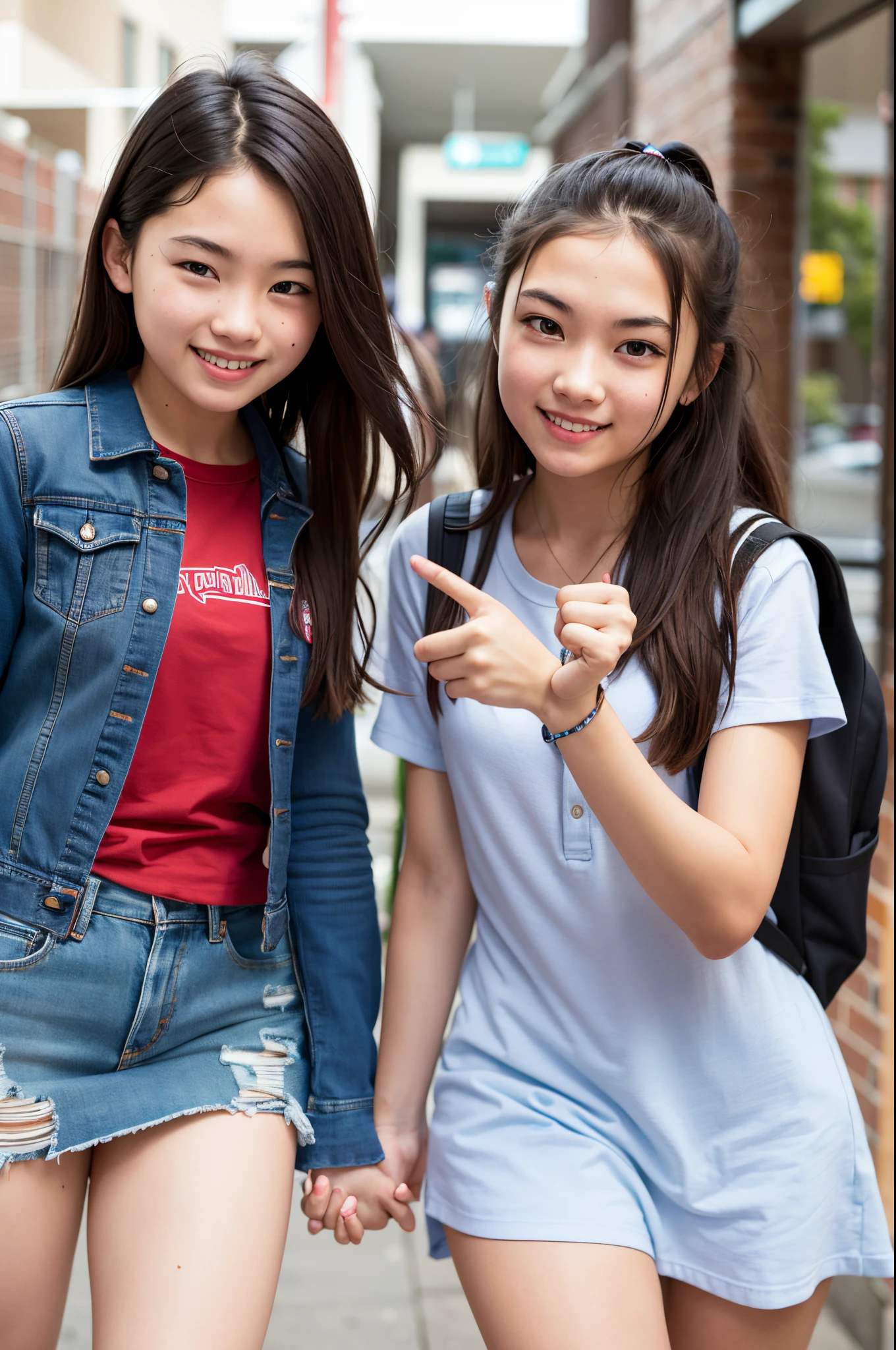 High school students