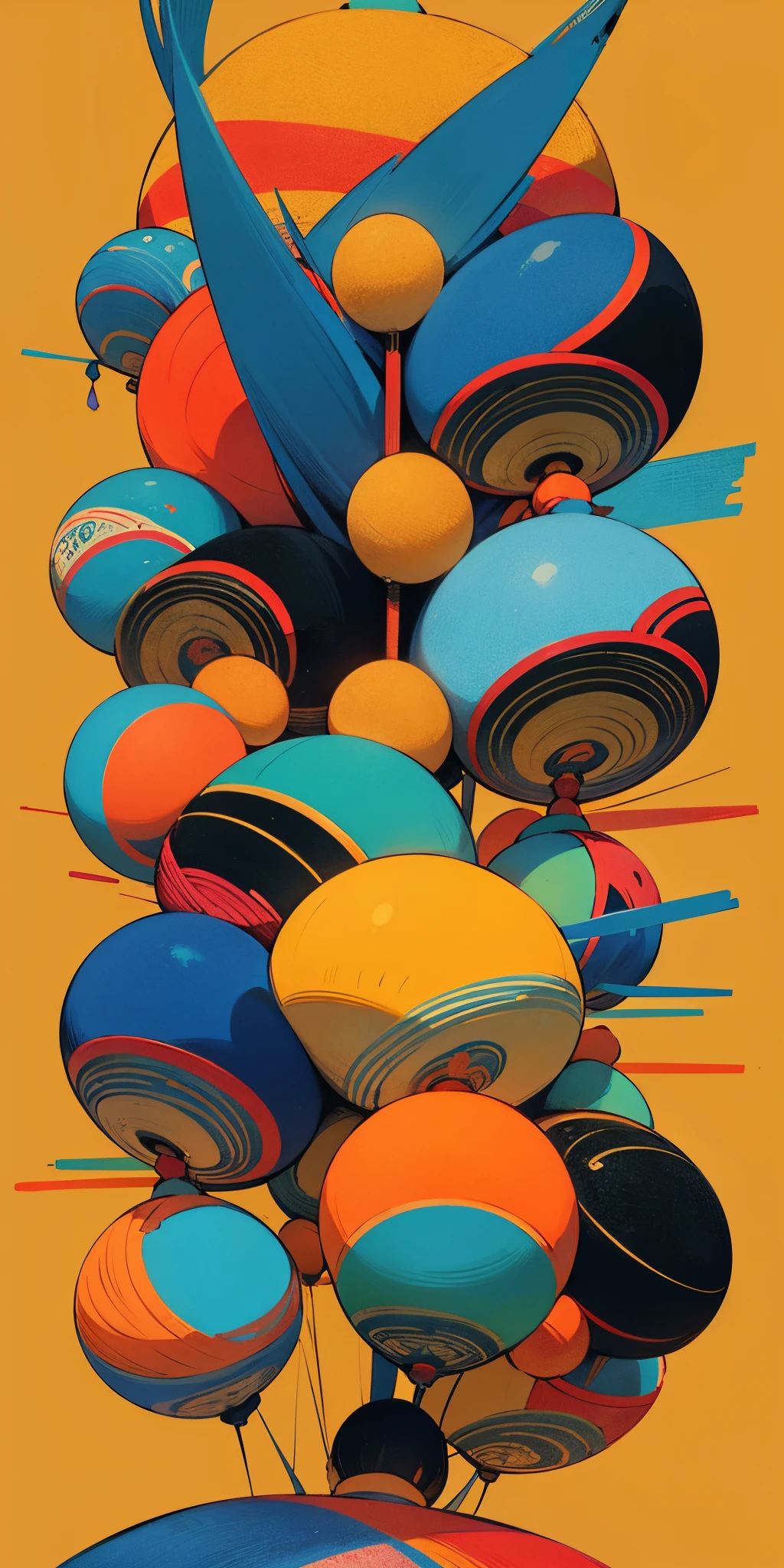 Generate an image depicting cultural fusion celebration. Begin with a diverse crowd, add individuals in unique traditional attire, and introduce a central celebratory element symbolizing cultural fusion. Infuse subtle cultural symbols, use a vibrant palette, and ensure a harmonious background. Refine details for a visually impactful representation of joyous cultural unity
