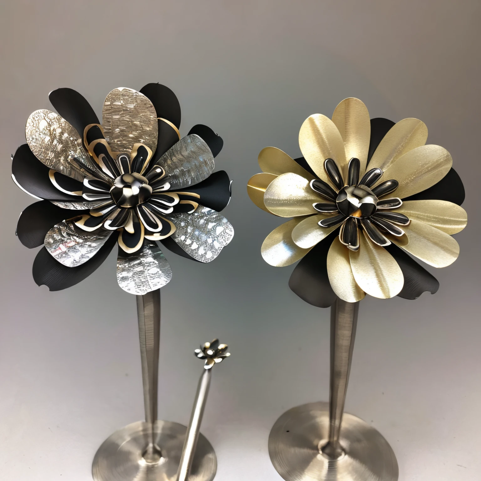 (Metal Flowers:1.8)