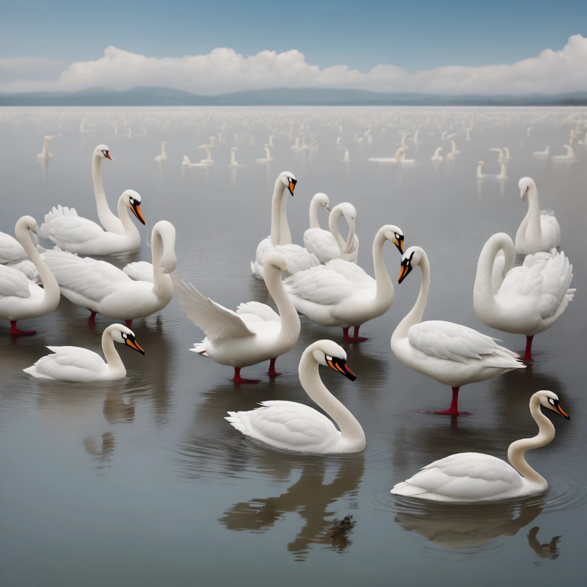 swans
