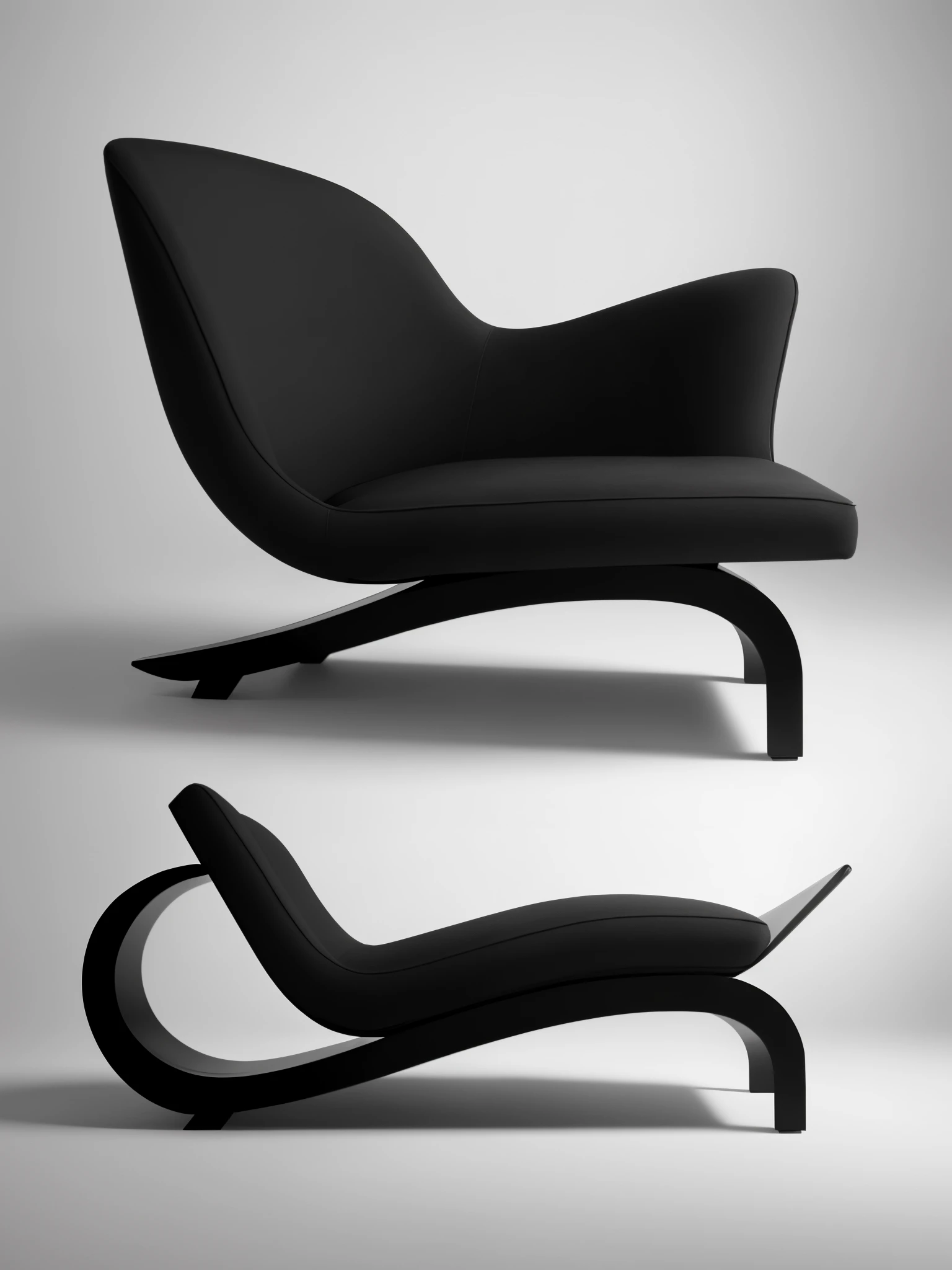 Zaha Hadid reference chaise