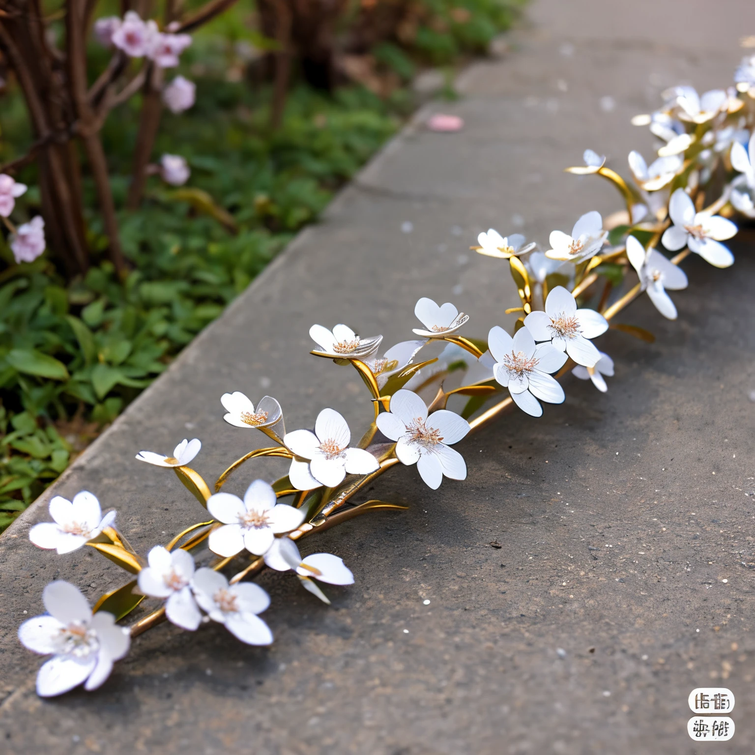 (Metal Flowers:1.3)