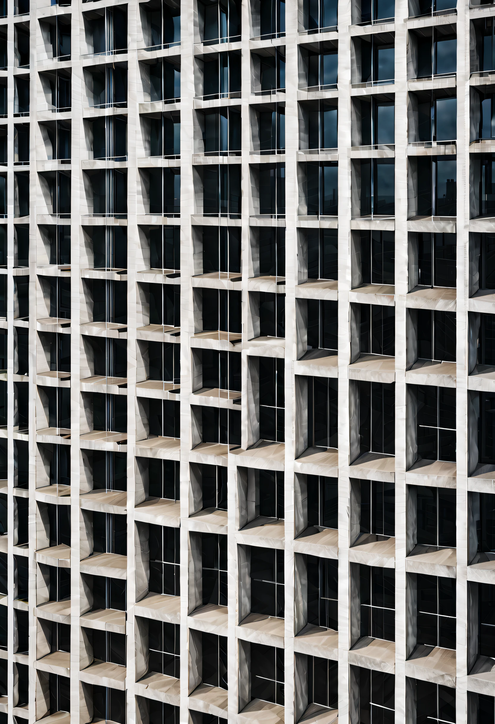 A tall building，There are a lot of windows，There are also a lot of windows, author：Andreas Gursky, author：Thomas Strus, Other Gursky, inspired by Andreas Gursky, Inspired by Thomas Strus, author：Karel Dujardin, full building, Brutalist architecture, big poor building, Brutalist architecture, Savage style, ultra-realistic realism, Brutalism, author：Richter