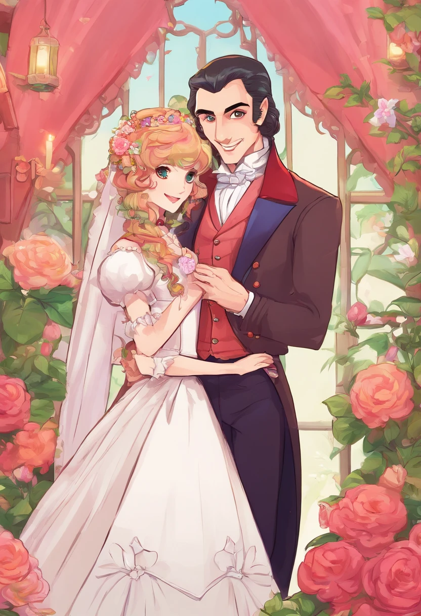 Count Dracula and his brides, Old dark castle, Victorian era