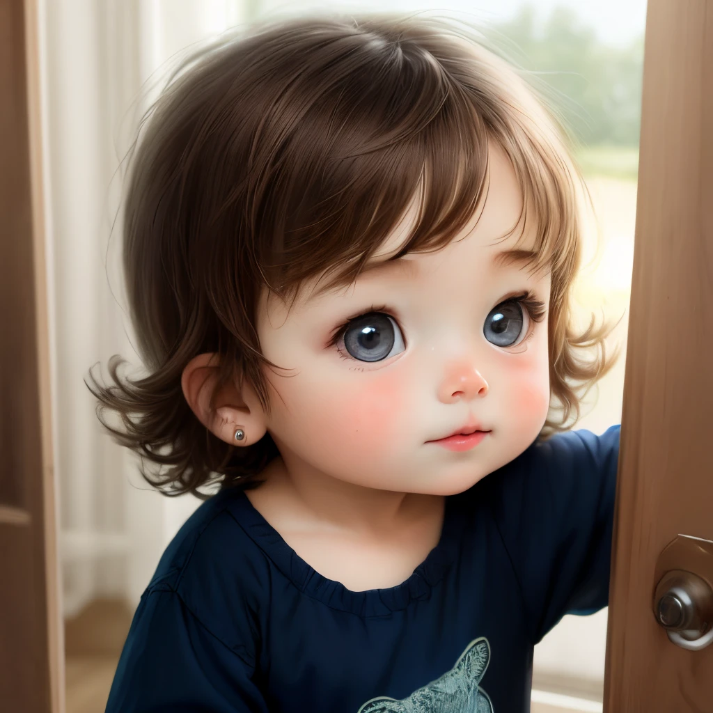 brown-haired