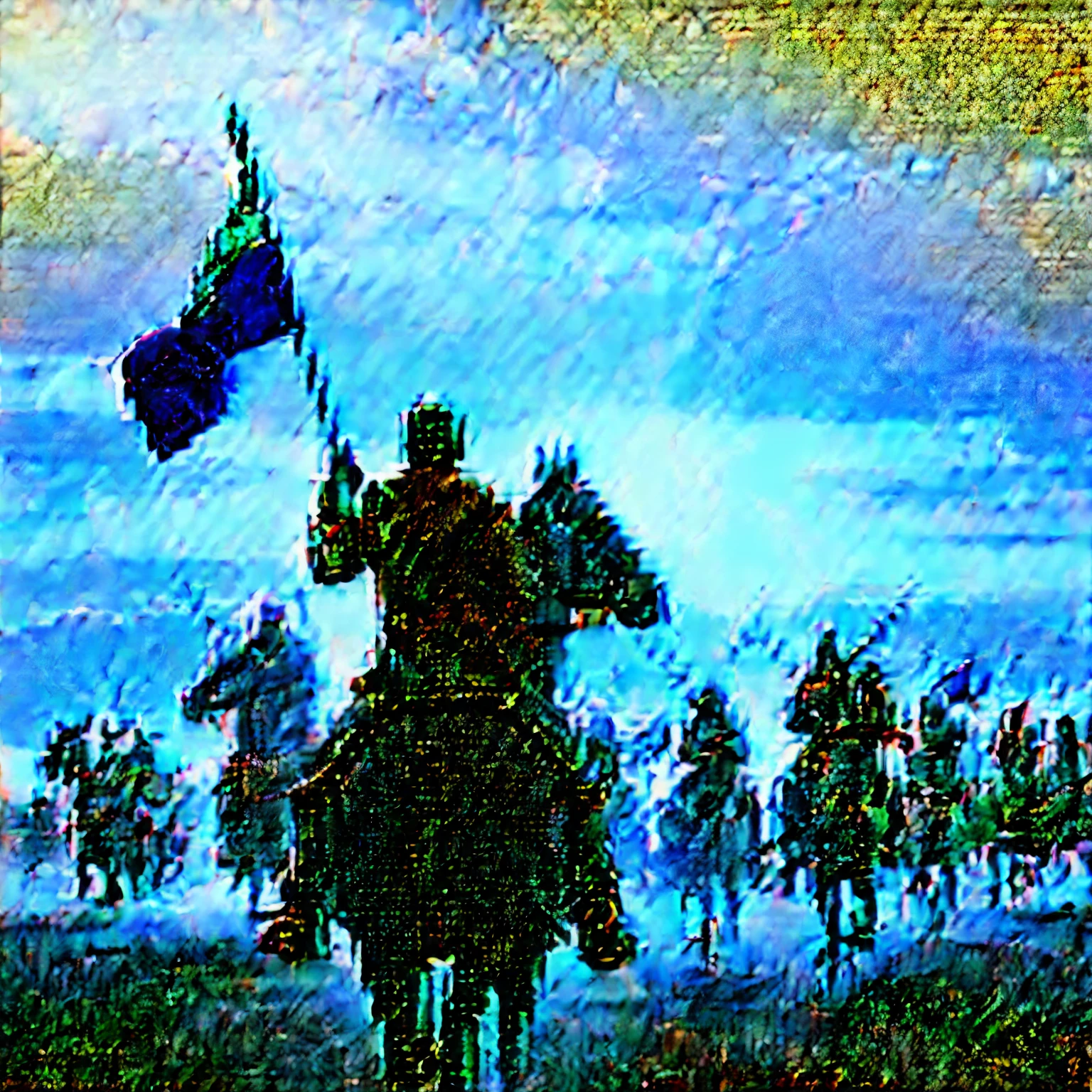 High quality 1.3, Ultra detailed 2.3,highres, detail images, (arab people 2,4),Riding horse 2.4,((hold Islamic Flags 2,3)) going to war in field,bokeh, ((Grown Man 1:_2)), Battle Cry2,4,Burning Back Ground 1,4, feodal age 1,3, ((Lot of Armies 2,4))
