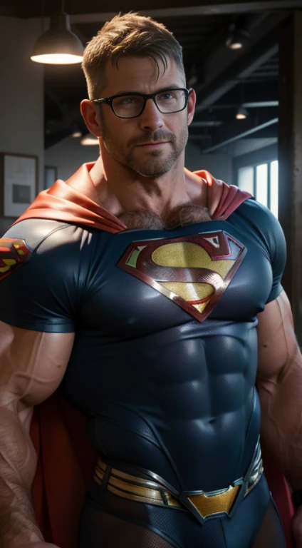 Superman is naked. His huge is engorged and erect. Superman, with his huge erect in his hand, stands waiting in anticipation for Batman to bend over so that he can begin to screw him. He is looking forward to the living daylights out of Batman. Batman is also naked. He wants Superman to screw him in the ass, hard.