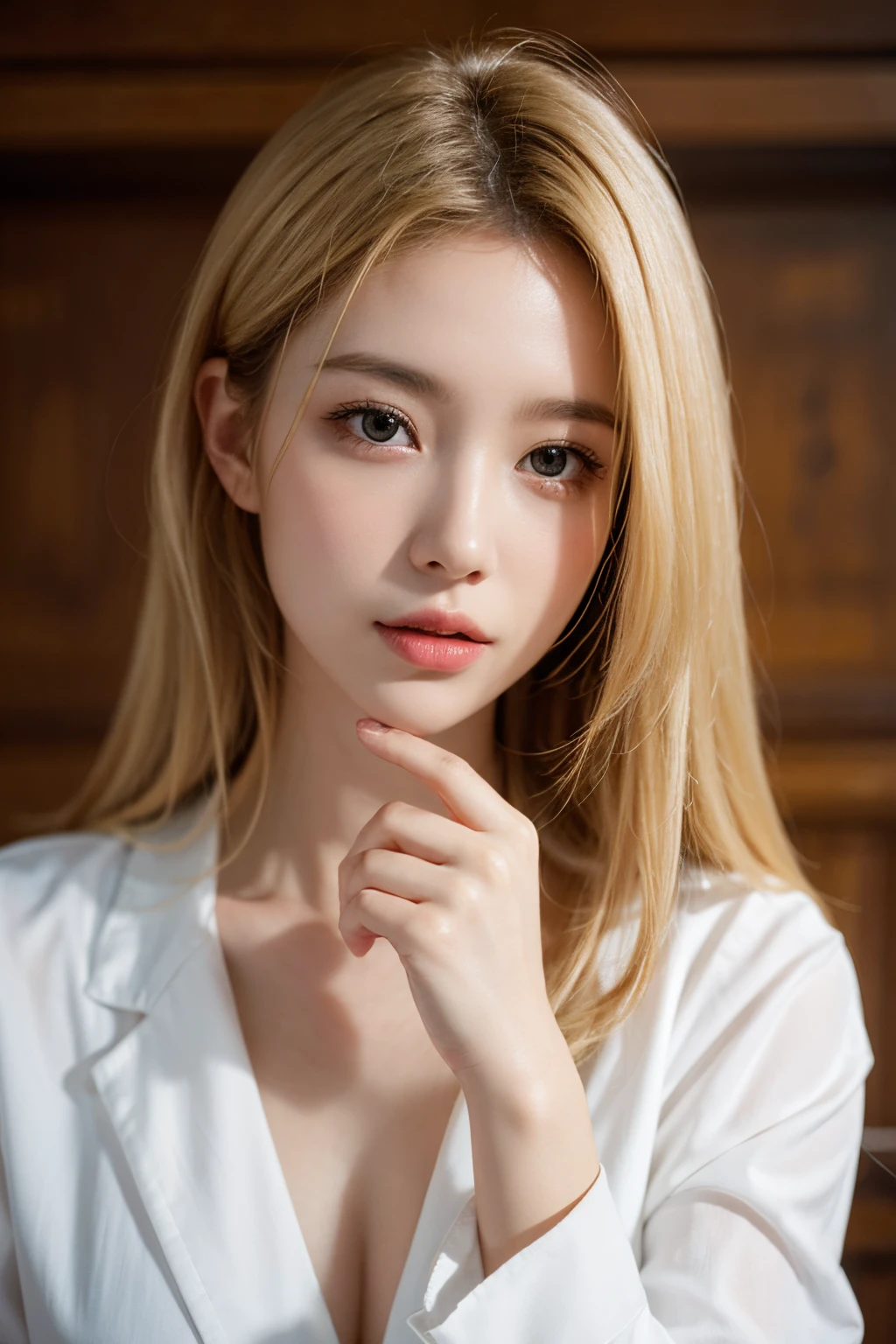 Best Quality,a beauty girl,high-level image quality,a blond