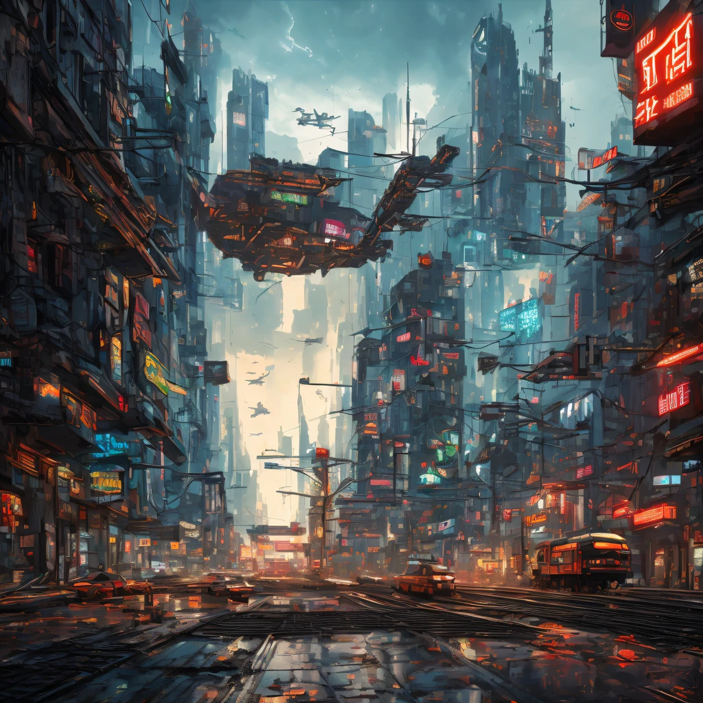 The best images, (8K, RAW photogr, actual), trains, the milky way express, futuristic vehicle, Transformers steel train，optimus prime train，Lite version, iridescent metal plating, Detailed and delicate depictions and gorgeous and dynamic painting techniques, background galaxy, magnificent view, professional flame，ultra-realistic realism，futuristic train fantasy，Surreal dreams，Surrealism art fantasy style，Epic digital fantasy art style，lute，HighDynamicRange，Beautiful sci-fi art, Sci-fi train digital art illustration, Digital Cyberpunk Art, science fiction digital painting, futuristic digital painting, futuristic concept art, Sci-Fi Galaxy Train Cyberpunk, The landscape in front of cyberpunk alien utopia, science fiction digital art, Advanced digital cyberpunk art, dreamy cyberpunk girl