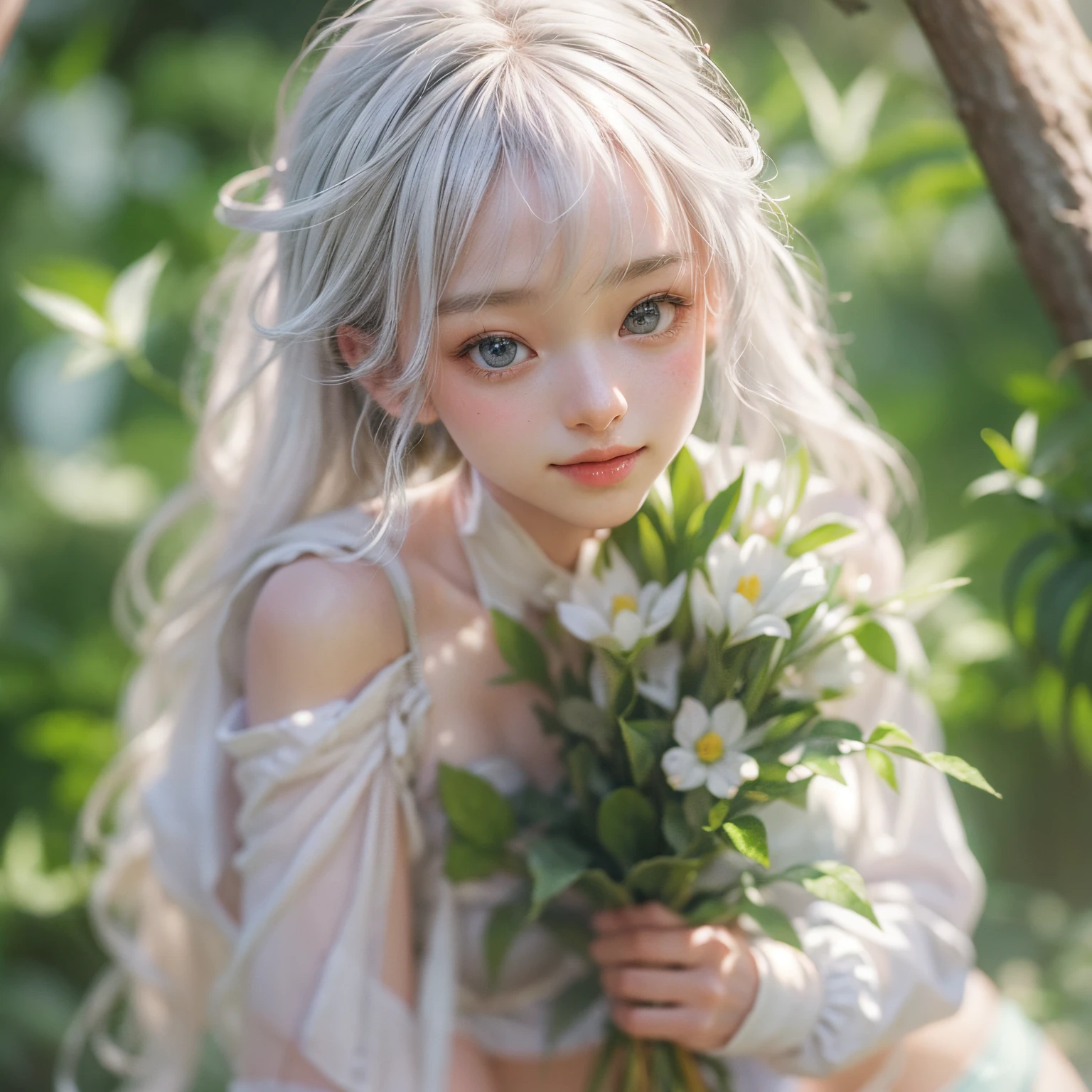((SFW、david hamilton:1.37, White and bright colors))、(Tiny Lolitz Twins:1.37)、{(dynamic ungle)|(From Side)|(from the rear)|(From below:1.2)}、{(((Kiss face to face)))|(standing full body:1.2)|Wide Shot}、{(Floating hair:1.2)|(strong breeze)|(ass forcus)}、zydG、8K Best Quality、((masutepiece:1.2、Photorealsitic:1.47)), ( Kodachrome | Realistic | Photorealistic | raw )、((Detailed cute face、Detailed oily porcelain skin texture、Extremely detailed))、(Brilliant Shining Perfect Eyes)、smooth shading、{Zoom Layer|clear focus}、Soft lighting with many follow lights、{childish|gigantic cleavage:1.37}、((White small panties uniform:1.37))、{Flowers|wreath|ssmile|Perplexed|seductiv|Different types of hair colors}、{(light Particle:1.2)|(Lens Flare)|(Luminescent particles:0.6)}、{Forest Lakeside|Lakeside Cottage|Before dawn|Magic Hour|morning glow|Foggy}、((The proportions of the whole body and all limbs are anatomically accurate, No extra limbs)) .