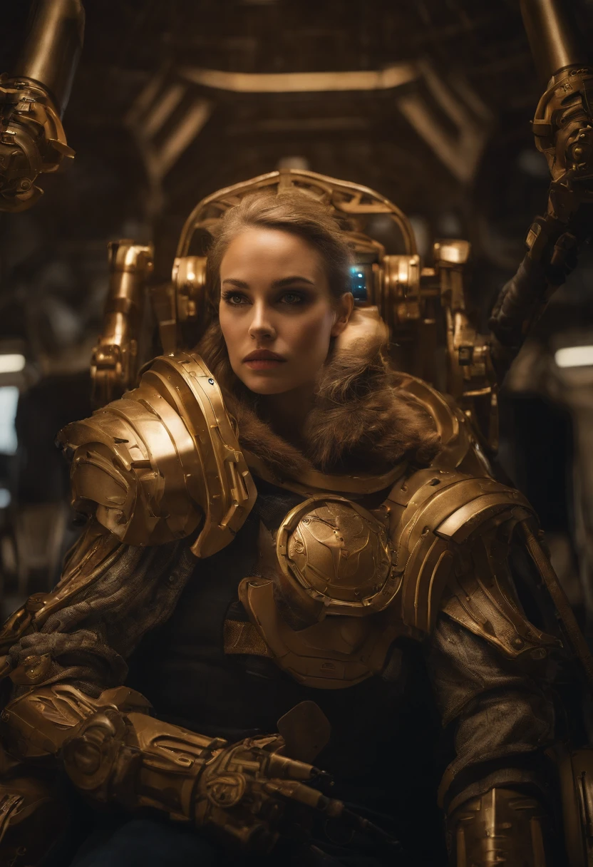mujer alienigena extraterrestre, considerada como una de las razas mas bellas de la galaxia, con una cara, ojos y labios sensuales, vestida con uniforme sexy de gears of war con minifalda, ((se encuentra en centro de control de estacion espacial)). hiperrealista, imagen nitida, 8k. imagen cinematografica. (intrincados detalles de la maquina), (obra maestra de calidad superior, renderizado 3d.