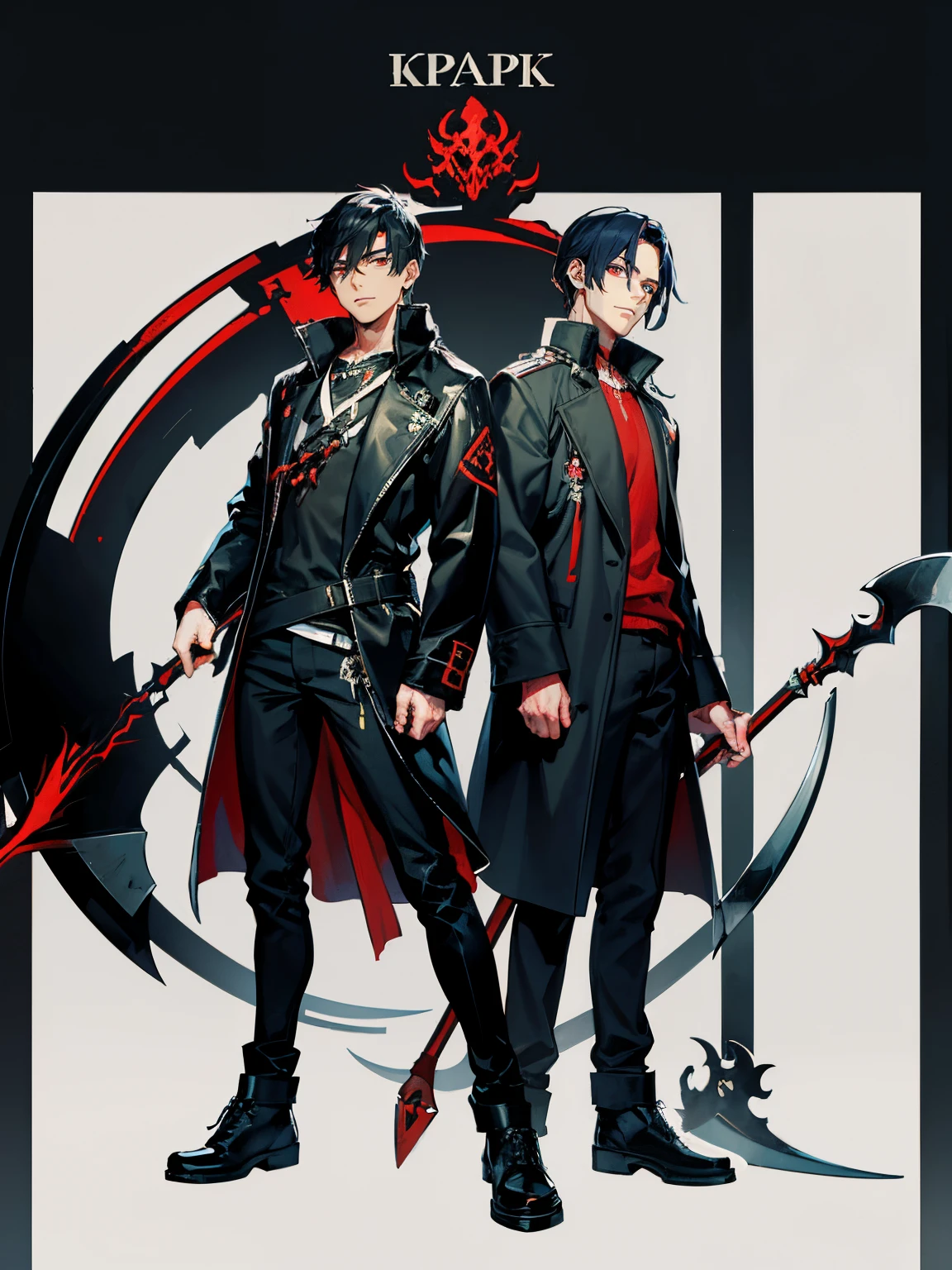 2boys,Reaper, The Scythe.