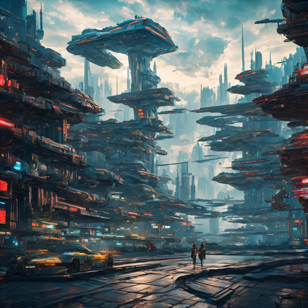 The best images, (8K, RAW photogr, actual), trains, the milky way express, futuristic vehicle, Transformers steel train,optimus prime train,Lite version, iridescent metal plating, Detailed and delicate depictions and gorgeous and dynamic painting techniques, background galaxy, magnificent view, professional flame,ultra-realistic realism,futuristic train fantasy,Surreal dreams,Surrealism art fantasy style,Epic digital fantasy art style,lute,HighDynamicRange,Beautiful sci-fi art, Sci-fi train digital art illustration, Digital Cyberpunk Art, science fiction digital painting, futuristic digital painting, futuristic concept art, Sci-Fi Galaxy Train Cyberpunk, The landscape in front of cyberpunk alien utopia, science fiction digital art, Advanced digital cyberpunk art, dreamy cyberpunk girl