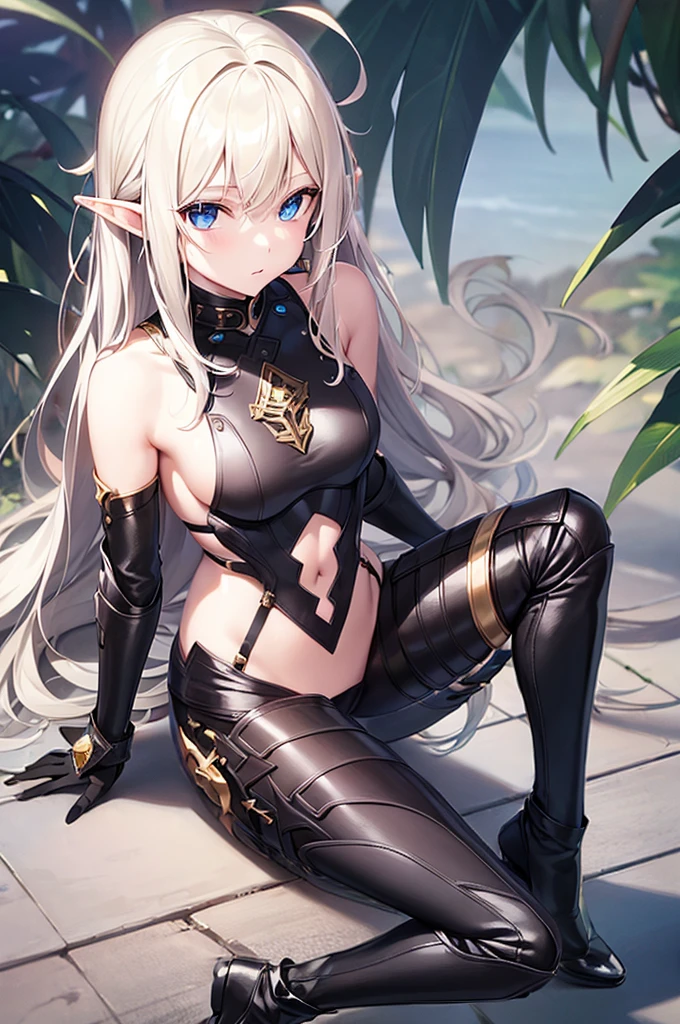 Tropical jungle background