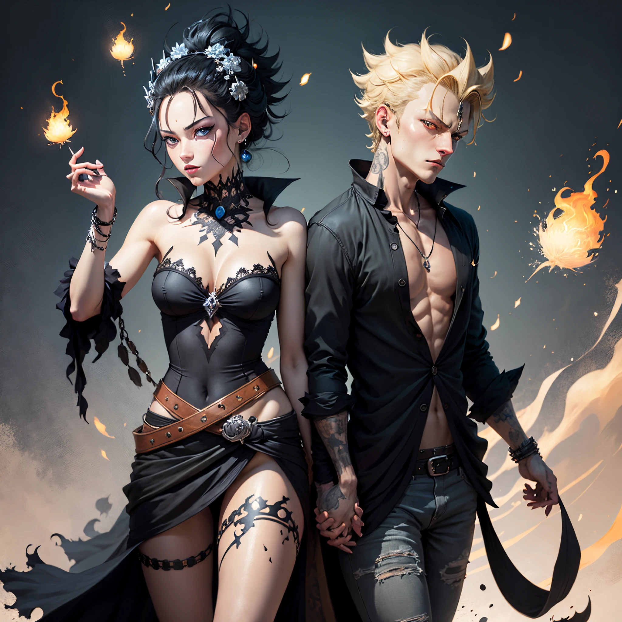 Hades black clover style