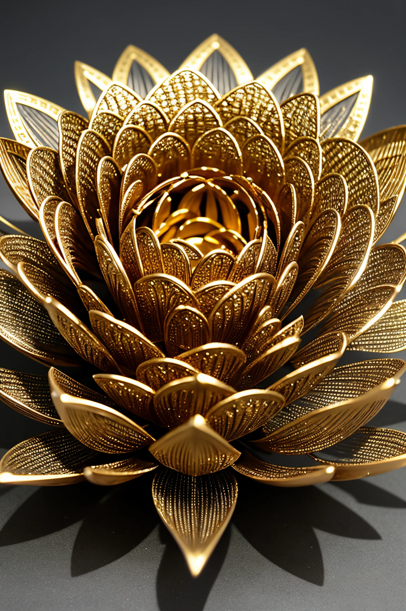 metal art，flower made of iron，iron leaf，iron bend，Iron flower，Full metallic luster，Metal texture in the post-industrial era，Iron decoration，platinum，silver and gold，heavy metal style，In the metal world of the future，everything is made of metal，Metallic flowers，metal grass，Metal Tree，metal mountain