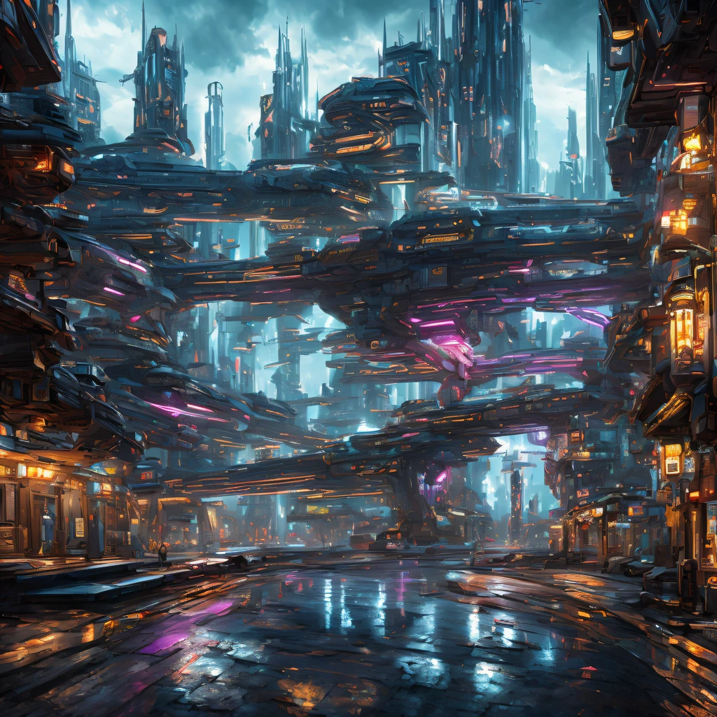 The best images, (8K, RAW photogr, actual), trains, the milky way express, futuristic vehicle, Transformers steel train,optimus prime train,Lite version, iridescent metal plating, Detailed and delicate depictions and gorgeous and dynamic painting techniques, background galaxy, magnificent view, professional flame,ultra-realistic realism,futuristic train fantasy,Surreal dreams,Surrealism art fantasy style,Epic digital fantasy art style,lute,HighDynamicRange,Beautiful sci-fi art, Sci-fi train digital art illustration, Digital Cyberpunk Art, science fiction digital painting, futuristic digital painting, futuristic concept art, Sci-Fi Galaxy Train Cyberpunk, The landscape in front of cyberpunk alien utopia, science fiction digital art, Advanced digital cyberpunk art, dreamy cyberpunk girl