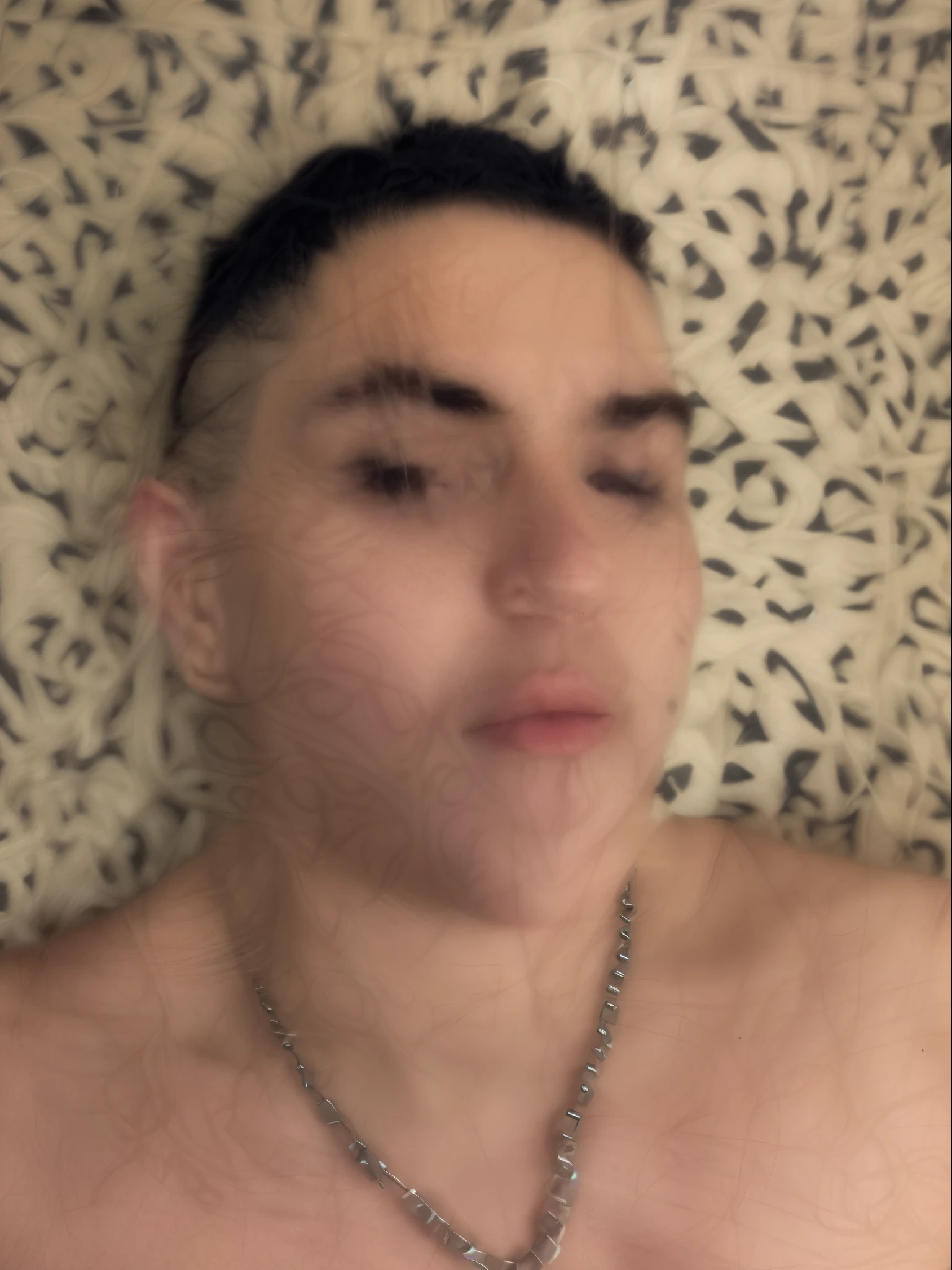 With a female face with braided hair with large breasts and a dress