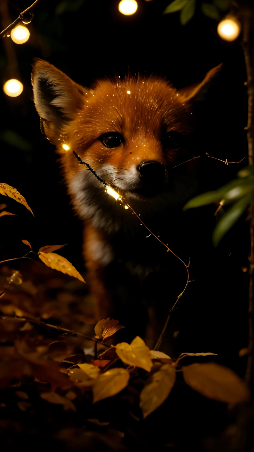 真实感, Realism, Fox, tmasterpiece, Brad Jongsan walks in the jungle (Night of the Fireflies), (higly detailed: 1 1), rough face, natural skin, hiquality, NSFW, pretty eyes, (Detailed face and eyes), (s face: 1 2), tumult, Complementary, real-photo, ..PSD, Lightweight Film Photography, sharp-focus, contrast lighting, Detail Skin, high resolution 8k, Crazy detailing, Realistic, professional photo of a, 8K UHD, dslr, soft light, hiquality, film grains, Fujifilm XT3