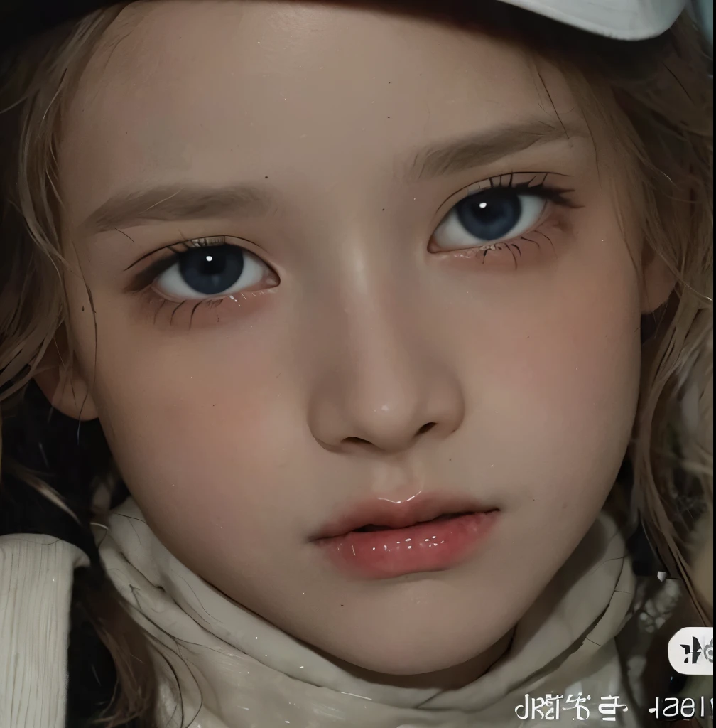 Best Quality, Masterpiece, Ultra High Resolution, (Realistic: 1.4), 01girl,face,white background,CINEMATICA MATRIX 5, cantik, putih ,h hidung mancung, bulu mata lentik, pipi merah alami, seorang gadis 20 tahun, matanya biru. rambut nya ber volume. Vintage outfit, blonde hair (rambut pirang)