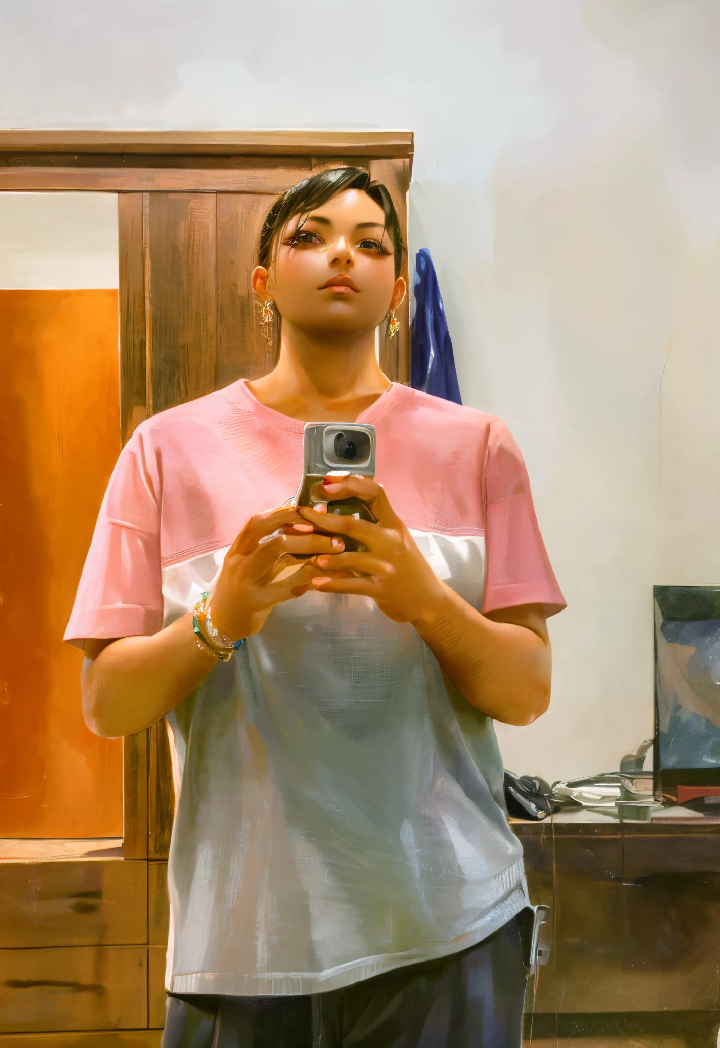 ((best qualityer)), ((work of art)), (detailded), (photo without noise), (clean image),( Brazil ethnicity), ( clear image), (image with clear eyes),(image with better clarity),(Brazil ethnicity), feminine beauty, girly face, fleshy lips, femininity, natural blonde, beautiful blonde hair, femininity natural, beauty brazilian woman, pink cheeks from the sun.
