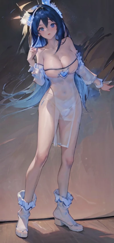 ((above shoulder,facial closeups)), Bigboobs, looking at viewert, ultra-realistic realism, Ghibli-style colors, Ghibli-style colors, japanese manga, Standing Picture, angle of view, foreshortening, foreshortening, 8K, super detailing,All women have big breasts,Endless realism, cellshading,,character sheets, reference sheet, Standing Picture, 8K, super detailing, 1080p, Women HD,femele, 16k, A high resolution, Best quality at best, high high quality, Anatomically correct, tmasterpiece, Acura, hyper HD,as elegant as a swan,unreal-engine, Ghibli-style colors, japanese manga, Standing Picture, angle of view,battle armor,ssee-through,Lace skirt,Blue hair,red - eyed,Sexy big breasts,Transparent tulle clothes