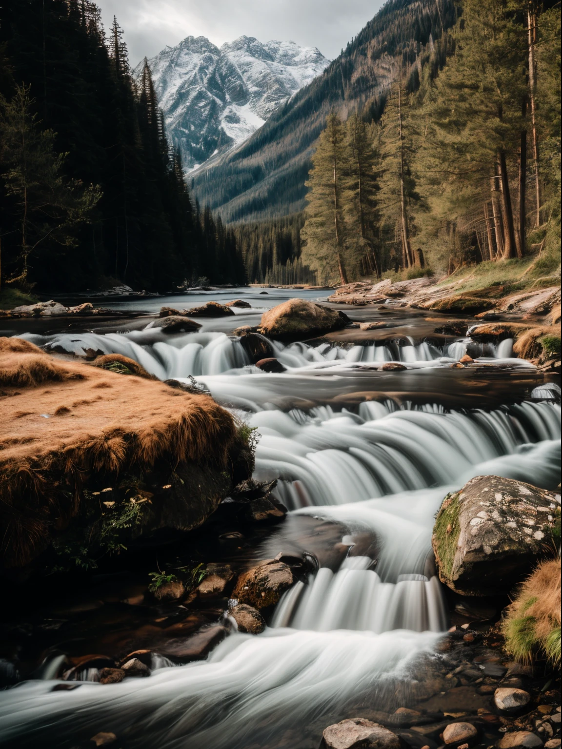 RAW photo of a landscape, small details, photorealistic, ultra-realistic photo, 8k uhd, dslr, soft lighting, high quality, film grain, Fujifilm XT3, (masterpiece)