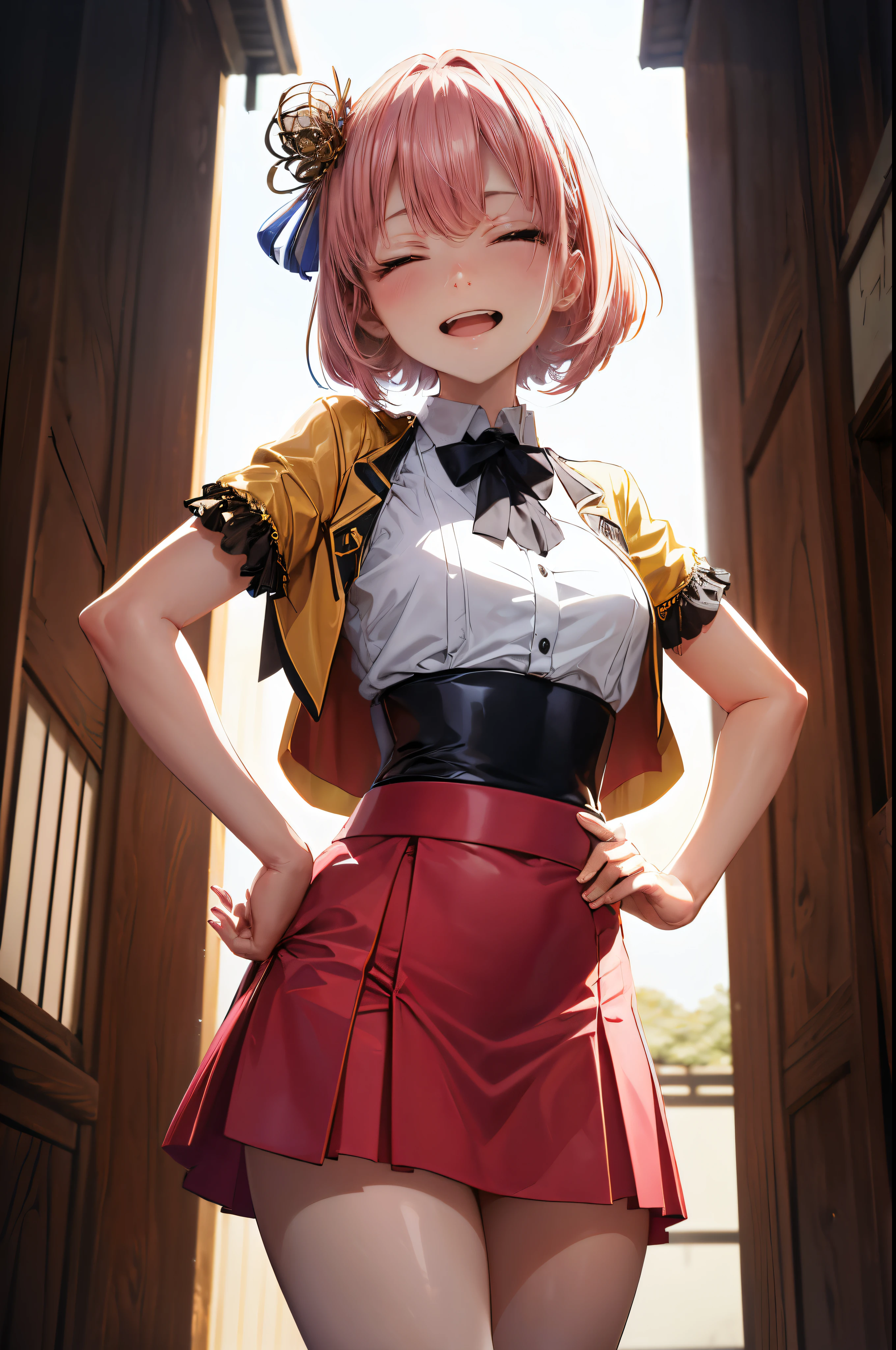((slightly open mouth:1.5)), ((eyes slightly open:1.5)),