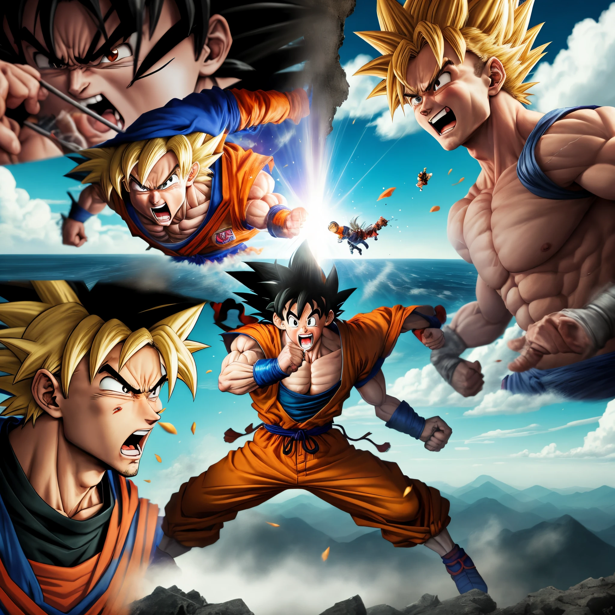 Goku vs saitama