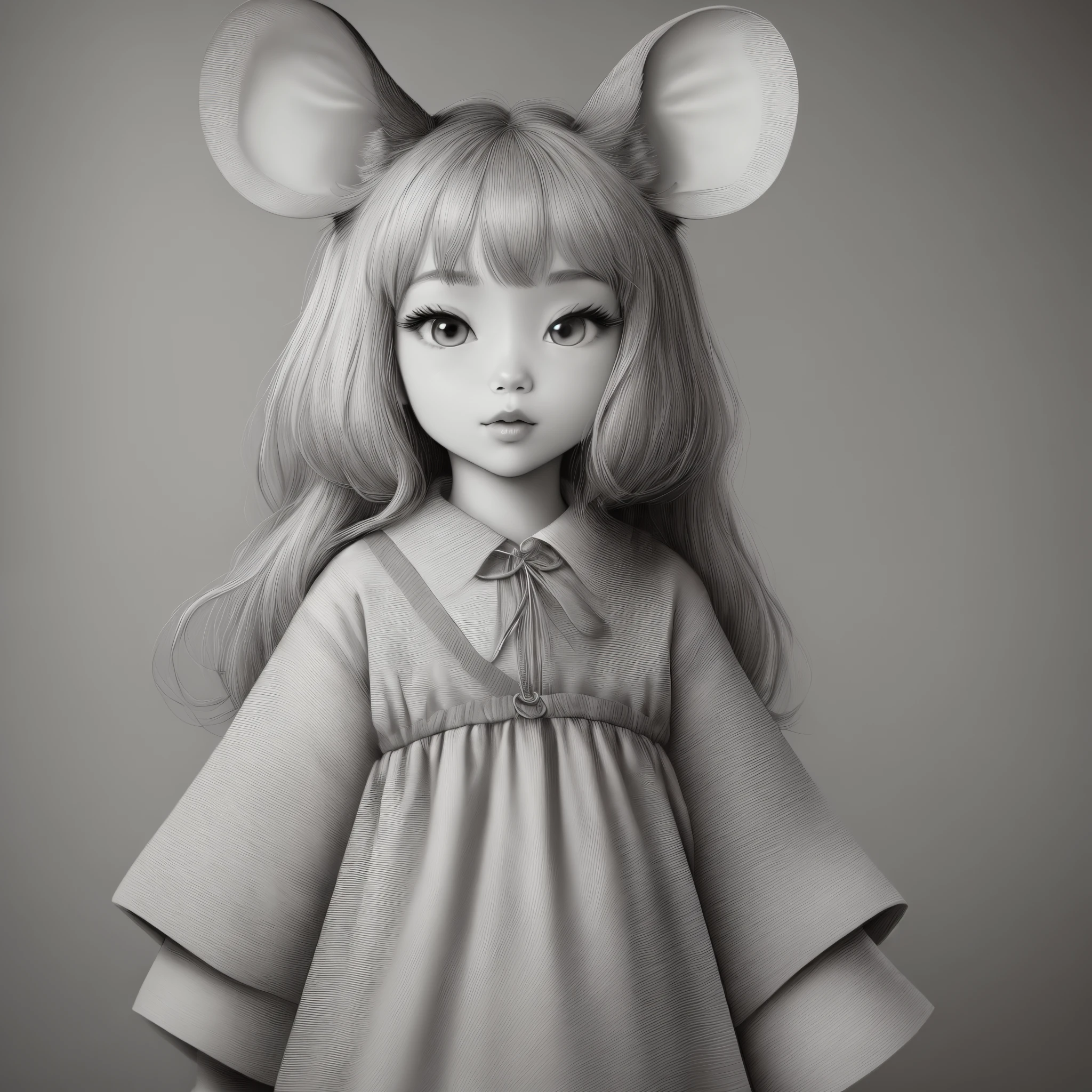 Line art of mouse