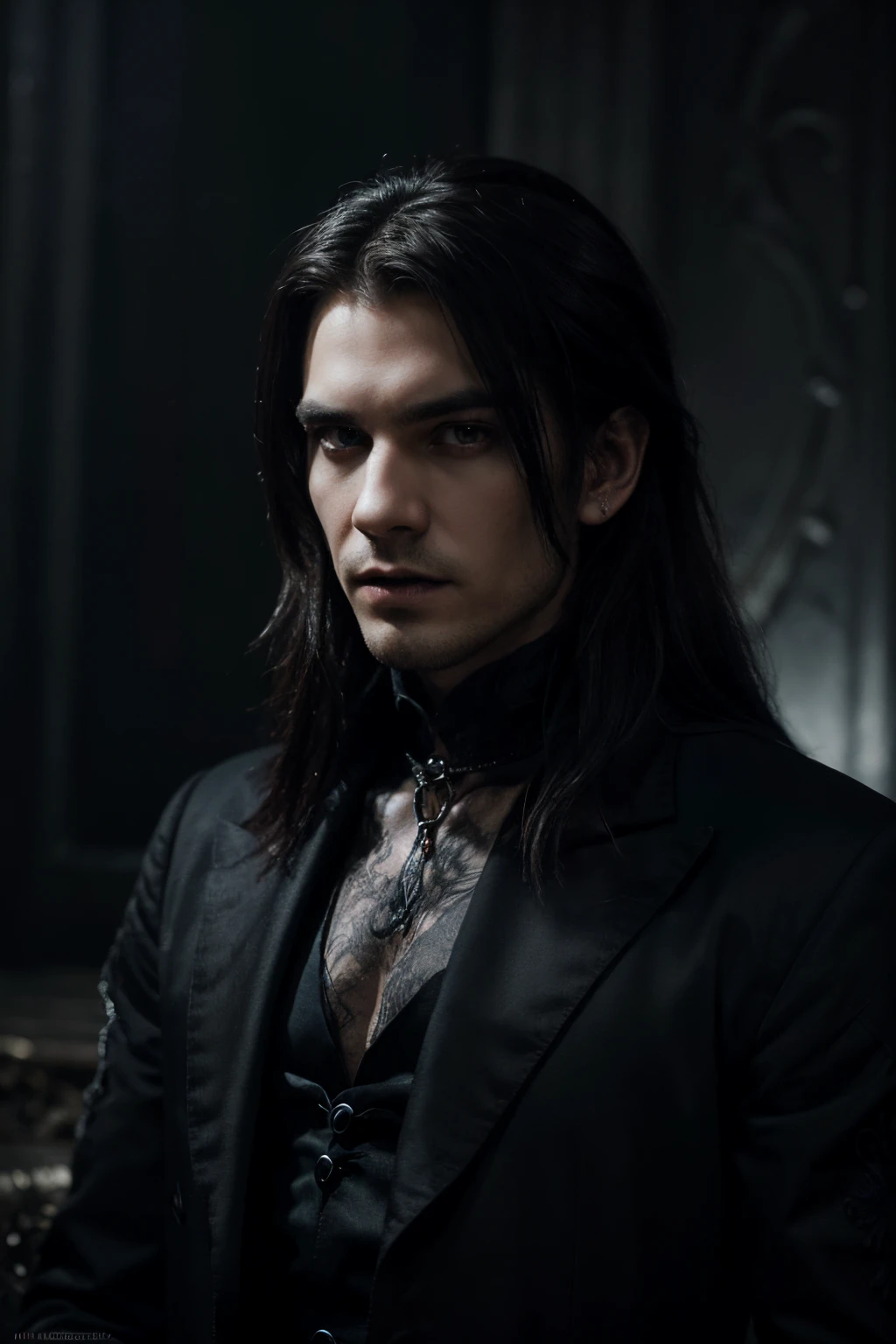 Sexy pose. A sexy young male, with long black hair, teal blue eyes, long eyelashes, and delicate and pretty, handsome features. Dressed in all gothic clothes. (No facial or body hair) seductive, pretty. The overall look is very erotic. His skin is pale and white. (((Gothic style))) (((Halloween))) ((Best quality)), ((masterpiece)), 8k (detailed), ((perfect face)) ((fullbody)), perfect proportions. (((No facial hair))) ((no body hair)) (((young handsome boy))) (((red and black))) He's sexy. Male. Boy. Handsome. Smirking maliciously and looking down at the camera. ((((((((((((((((((((((FULLBODY)))))))))))))))))))))))))) sexy pose. Sexy. Sexy pose. Seductive. Sexy pose. Sexy pose. Full boy. Showing his legs. Red and black. Sexy pose.