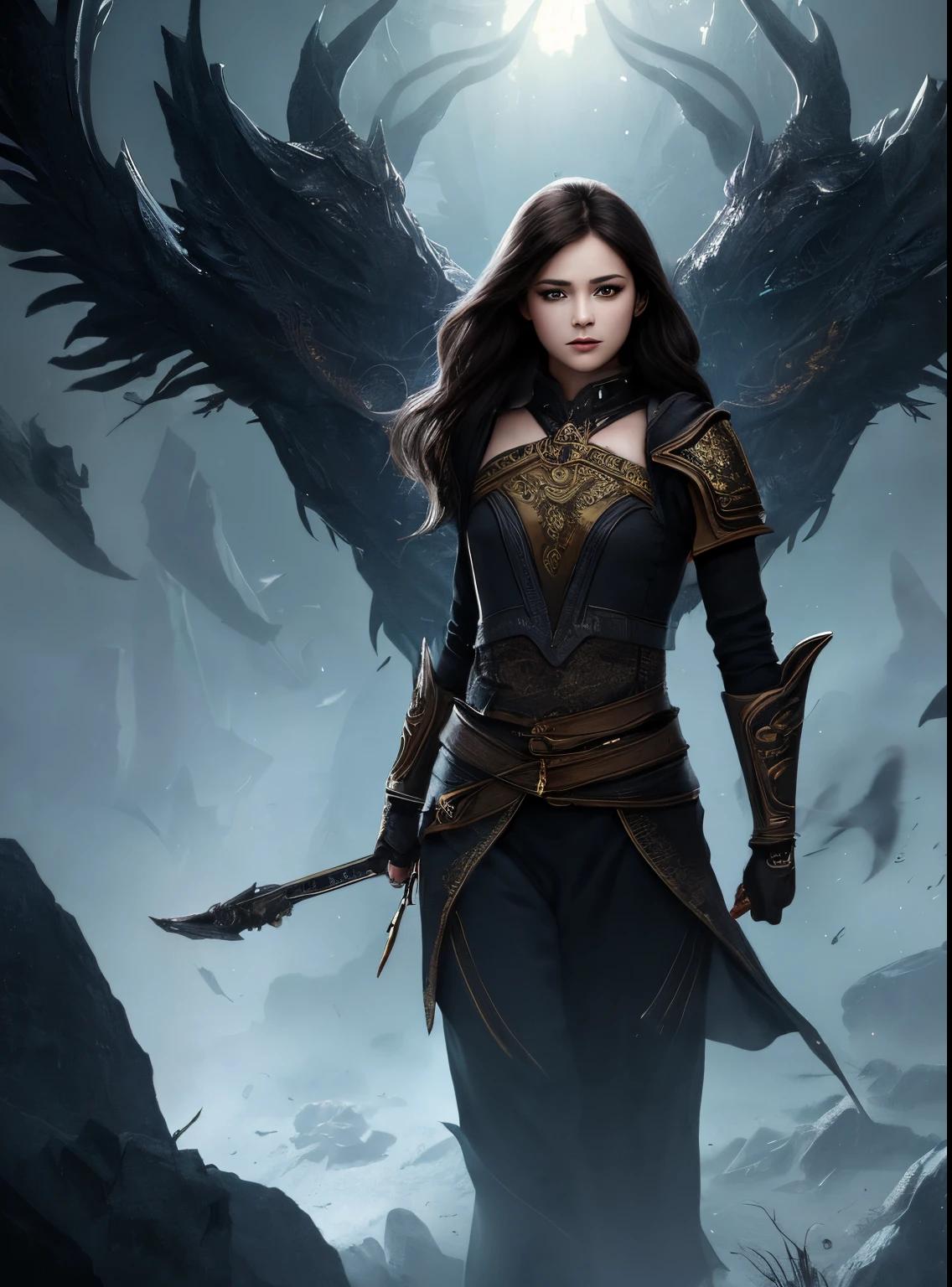 1girl,solo,masterpiece, best quality,fantasy,dark,shadow,
face is important,boy is important,eyes are important,ray tracing,The character is the main body of the work,(upper body)