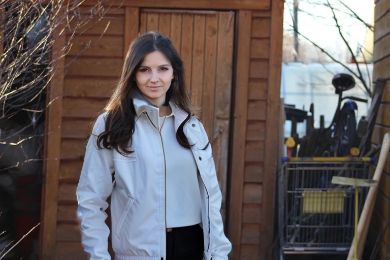 White jacket