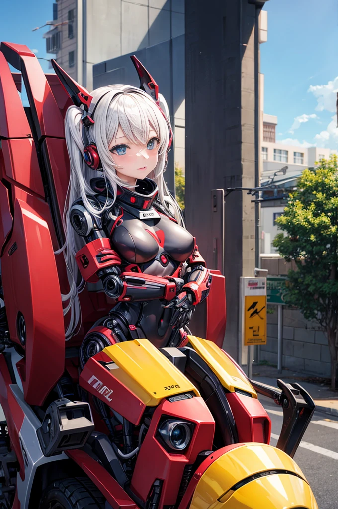 Anime hentai robot