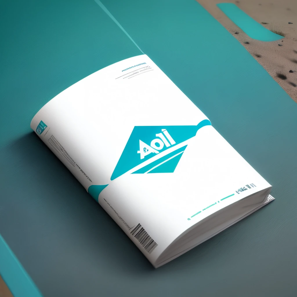 Minimalist modern logo for a magazine called atoll insight