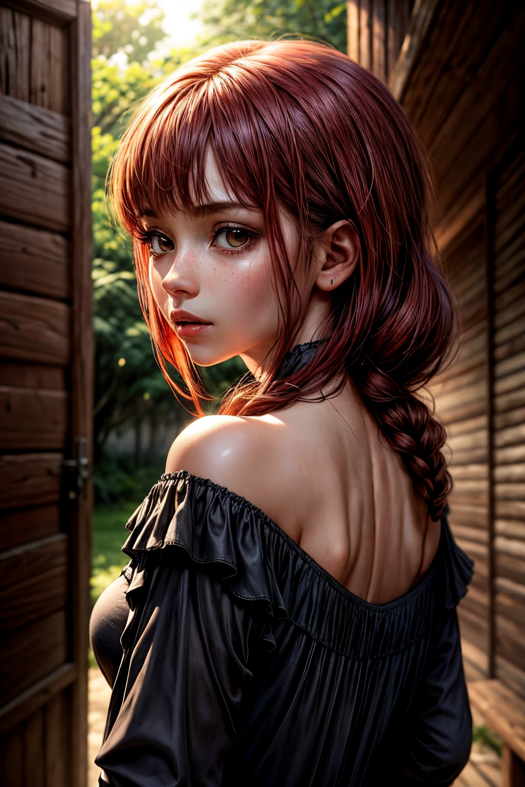 1girl,sozinho,1girl,sozinho,((belos olhos detalhados)), (luz detalhada),profundidade de campo,(cabelos brancos),olhos prateados,cabelo sobre um olho,(flor vermelha ), Flor do cabelo,cabelos longos,Capa preta,Wet,no emotion,Looking back,Noite,Queda das Estrelas,Chovendo,mistborn,flores vermelhas caindo,esquete,parte superior do corpo,sombras intensas,