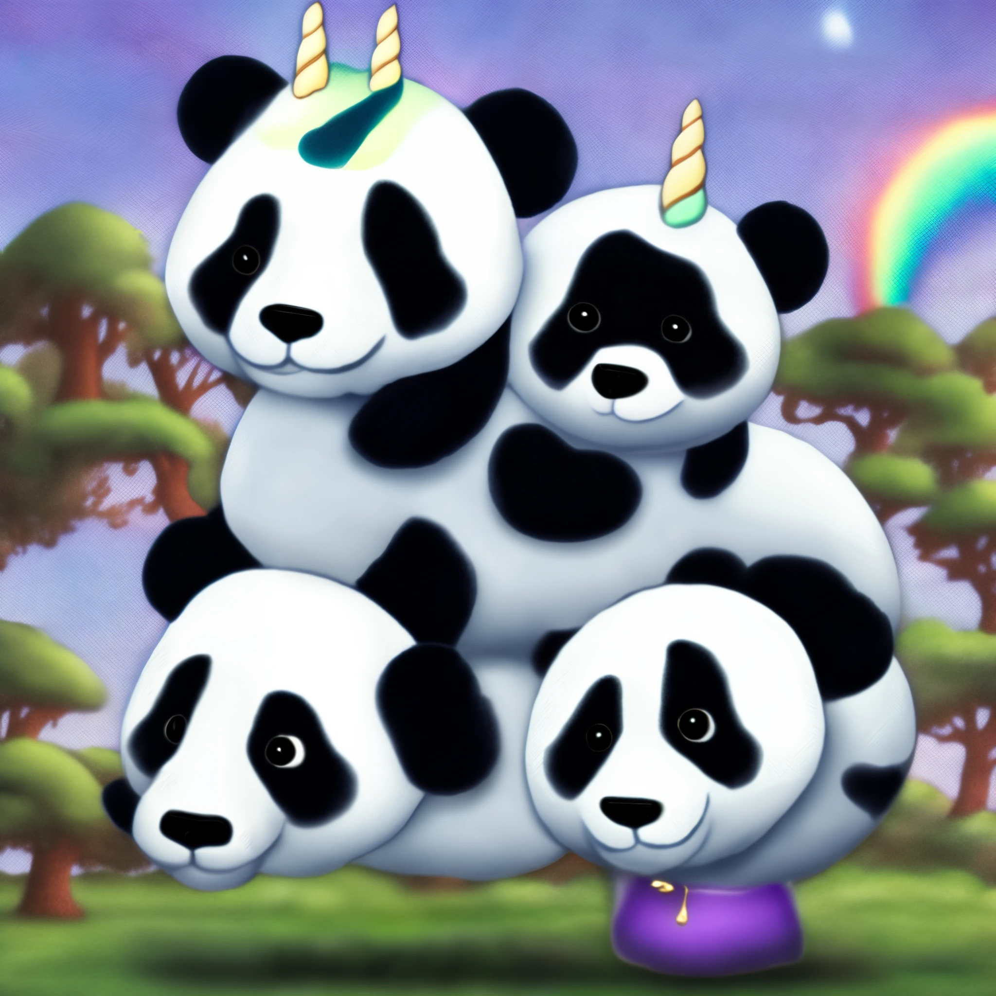 Unicorn panda