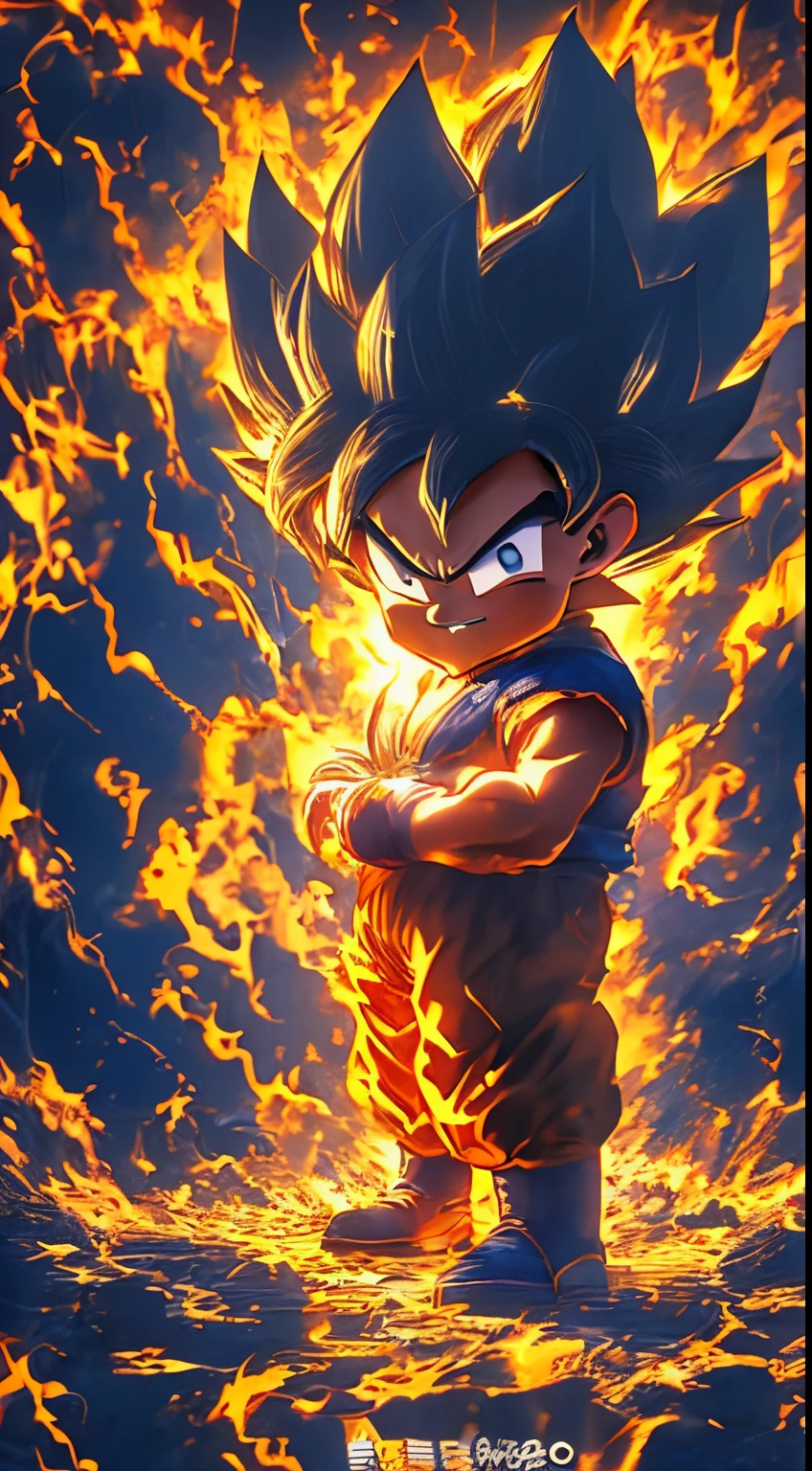 anime, Goku, hands folded over chest, super moderation, super moderation, super moderation, super moderation, super moderation, super moderation, bandido anime 8k, 4K manga wallpaper, Anime Art Wallpaper 4K, Anime Art Wallpaper 4K, Anime Art Wallpaper 4K, Anime Art Wallpaper 4K, 4k anime wallpapers