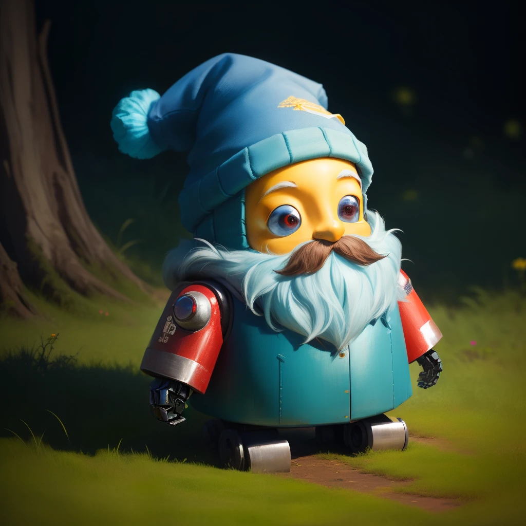 Future robot gnome