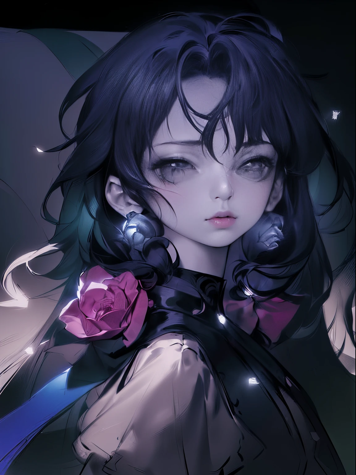 1girl (adult woman:1.2) witch (very_long_hair, white_hair:1.3) (portrait:1.3) yakuza, ganster (coloring book, masterpiece, realistic:1.3), (extremely intricate:1.2), (sketch, doodles, monochrome, lineart:1.2) (by WLOP:1.3)