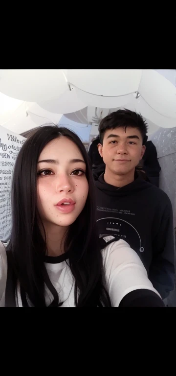 There are two people who are under a white umbrella, 1614572159, In an igloo, profile photography, Selfie, tumblr, 8k selfie photograph, Imagen de perfil, Selfie enamorado, Foto Selfie, Foto de perfil, Cinematographer, imagen de muy muy muy baja calidad, #Oc, # Oc, escuela secundaria, Foto de perfil