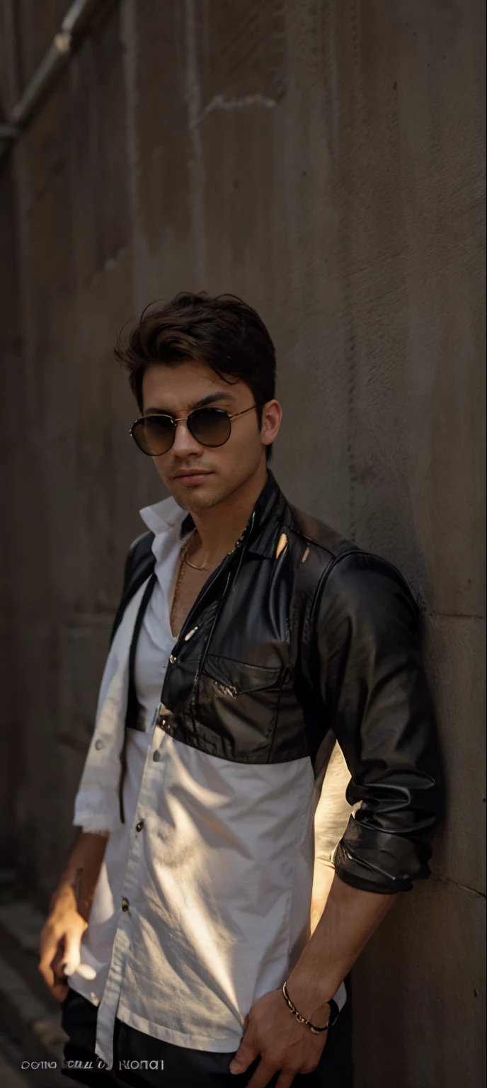 Background Chain Very Handsome Real Photo
