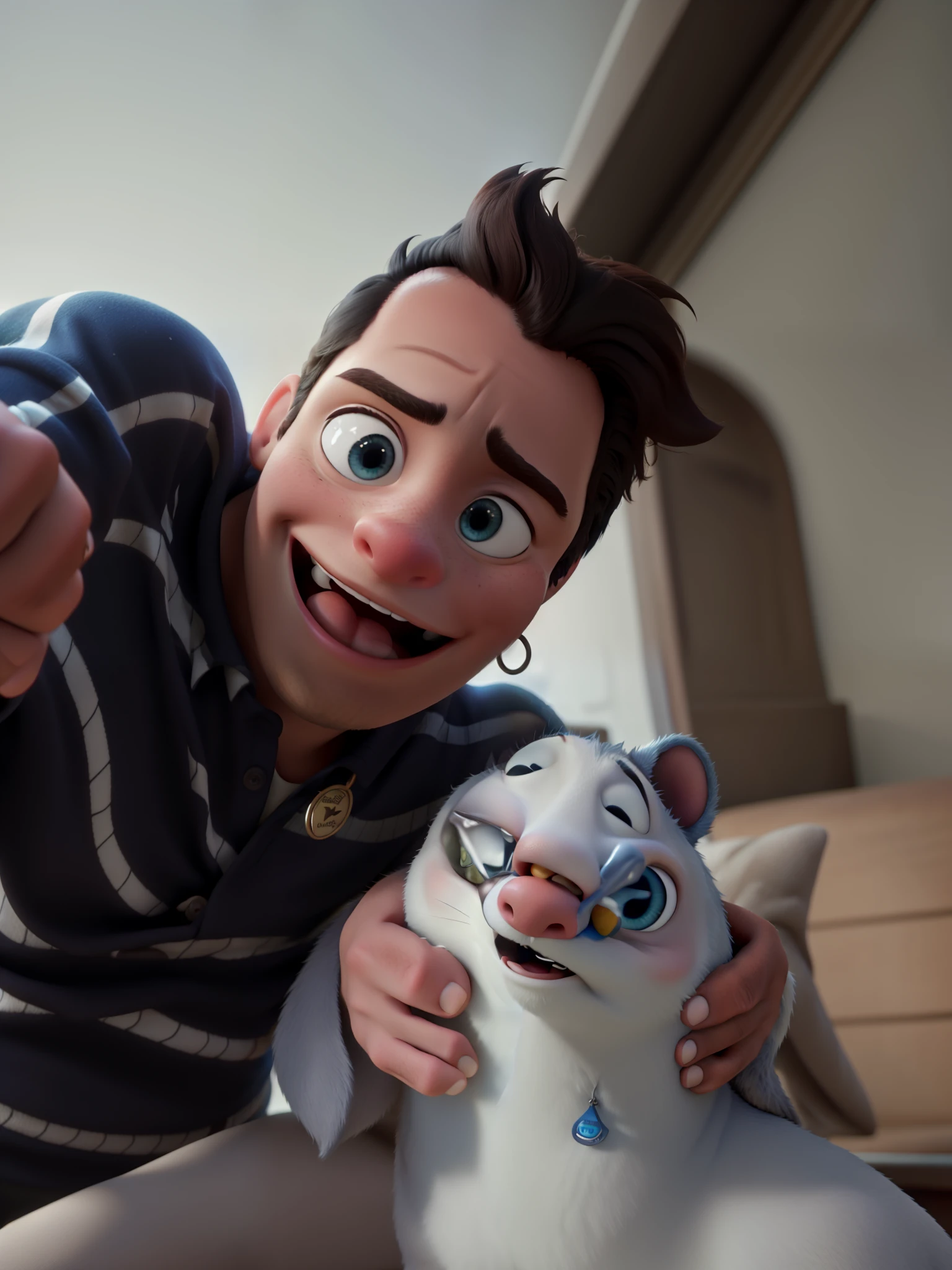 Criar imagem disney pixar com imagem