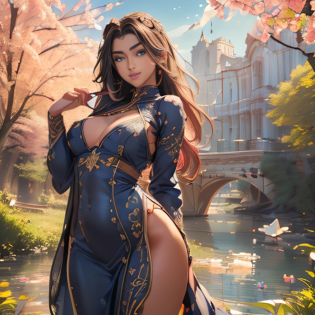 (Extremely detailed 8k wallpaper:2), (photo:2), (soigne Beautiful girl:2), (gives a lecture to friends:2), detailed (Face and eyes), (hyper realistic:1), (highly detailed:1), (epic realistic:1), rim light, (maximum details:1), cozy, (fullbody:1.3), (looking at viewer:2), (Woman's Attractive Qualities:2), (Attractive Woman:2), (Attractive:2), Smile, Intelligence, Empathy, Gracefulness, Sense of Style, Fitness, Grooming, Optimism, (Sensitivity:2), Sincerity, Romantic Gestures, Playfulness, Fashion Sense, (Sensuality:2), Charm, Modesty, Thoughtfulness, (Femininity:1), Flirtatiousness, Warmth, (Physical attractiveness:2), A beautiful smile, A love of life, strength and power, vulnerability, curiosity, wonder, love, (nature background:2), kawaii, waifu, Beautiful breasts, (attractive body:2), (Beautiful body:2), Beautiful pose, attractive pose, (Beautiful legs:1.0), (Beautiful clothes:1), (classic clothes:2), (elegant clothes:2), (European clothes:2), detailed clothes, (skirt:1), (blouse:1), (provocative pose)